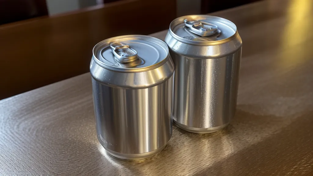 Sober Carpenter non-alcoholic beer can next to a glass of wine.