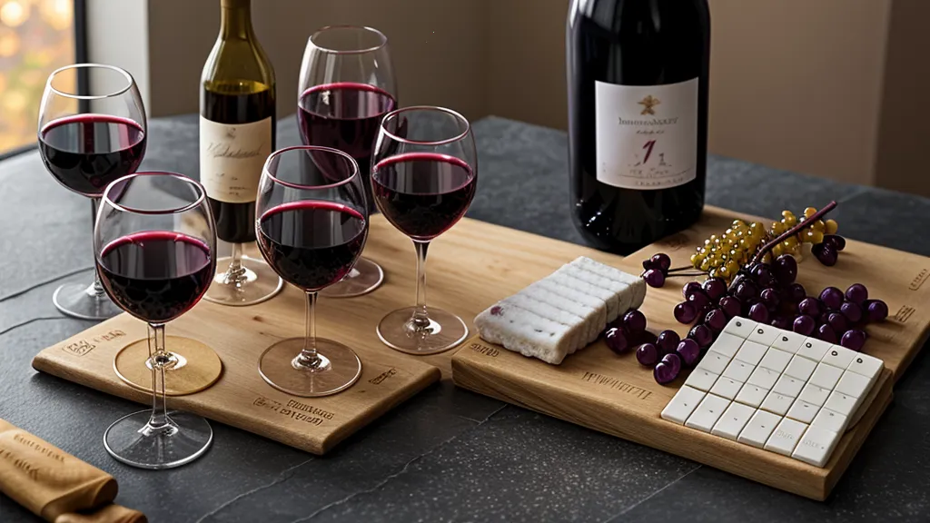 An open wine tasting calendar box and a non-alcoholic beer on a kitchen pass-through.