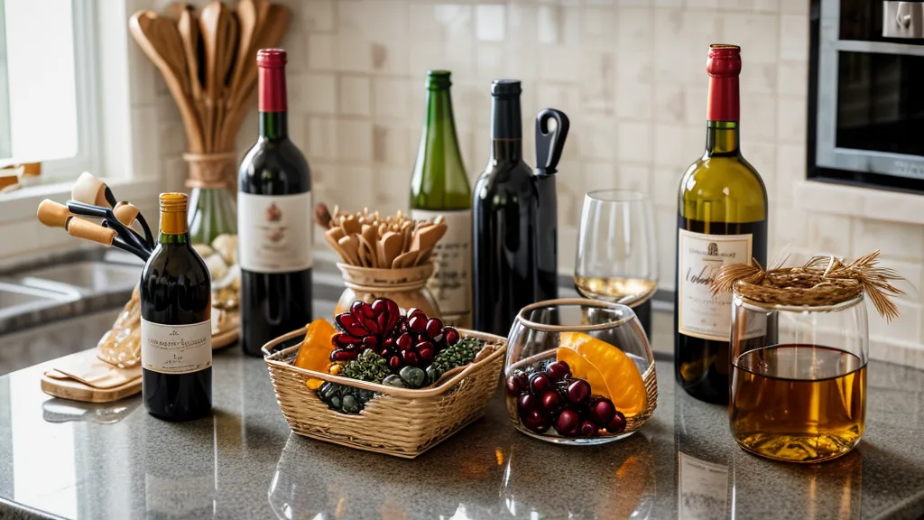 Open box of 24 mini wine bottles from In Good Taste