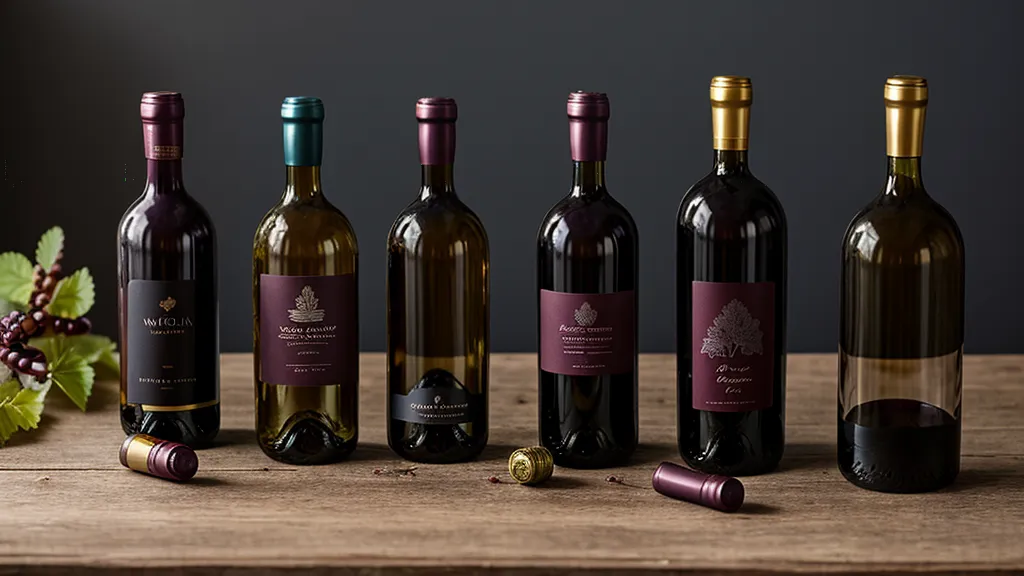 An etched wine bottle catching the light during a gift opening