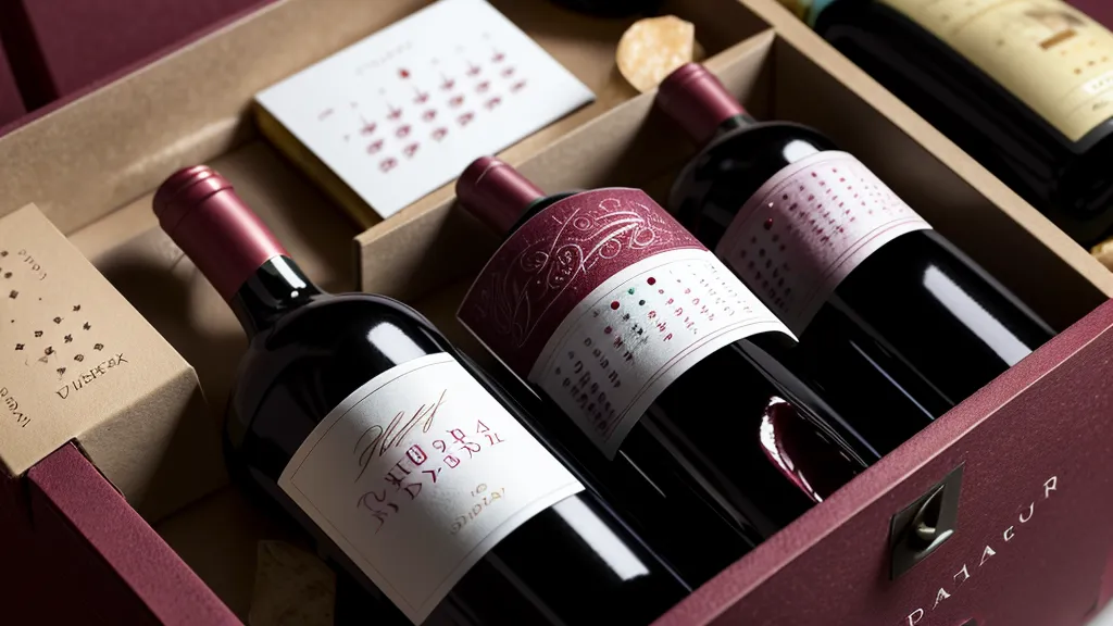 In Good Taste wine discovery kit with mini bottles and tasting cards.