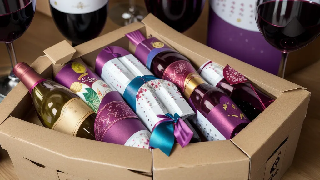 Open wine advent calendar showing various mini bottles and tasting cards