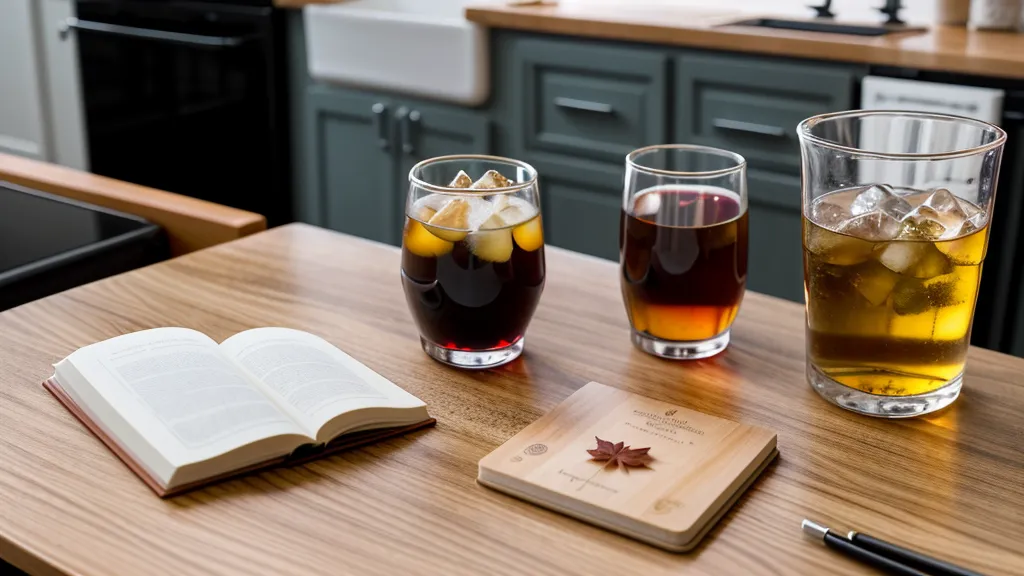 Handwritten tasting notes in a notebook next to a red wine cork.
